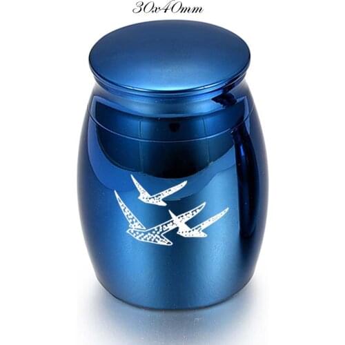 Wings of Love Elegant Small Cremation Urn for Human Ashes - A Beautiful Urn Pendant to Honor The One Your Love with Velvet Bag