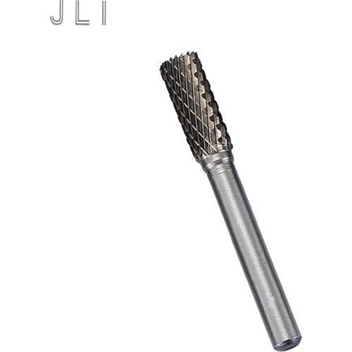 JLI AEX0820M06 Tungsten Carbide Rotary Burr Cylindrical Grinding Head 8mm Head Grinding Rotary Accessories Abrasive Tools