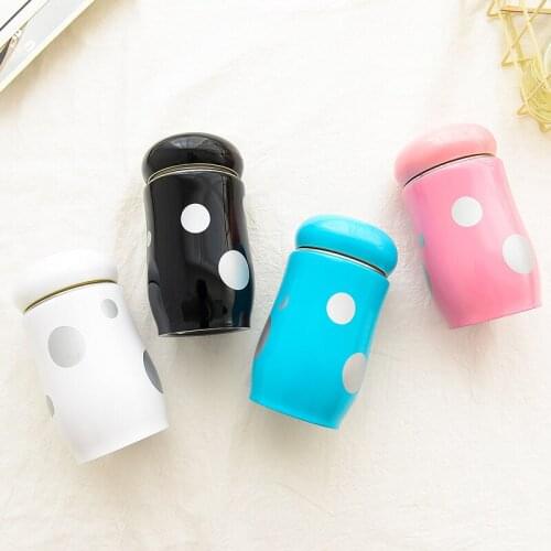 Stainless Steel Girl Cup Gift Thermos Cup Student Cup Cartoon Mushroom Kid 's Mug Thermos Cup Gift Cup Customized Logo