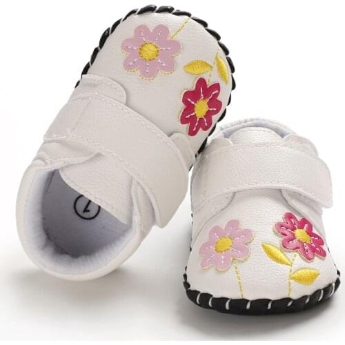 Toddler Infant Kids Baby Girls Cartoon Anti-slip Shoes Soft Sole Squeaky Toddler Sneakers 0-18M