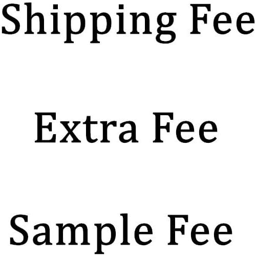 Sample Fee Shipping Fee Extra Fee