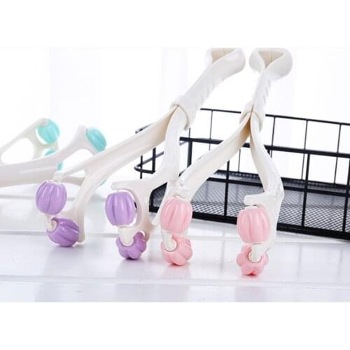 Facial Face Up Roller Massager Plastic Facial Massager Skin Firming Slimming Remove Double Chin Neck Lift 2 in 1 Beauty Tools