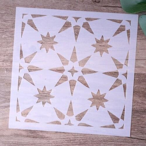 15 cm DIY Craft Layering Stencils For Walls Painting Scrapbooking Stamping Stamps Album Decorative Embossing Paper Cards