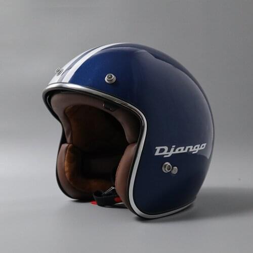 Universal Motorcycle Original Helmet For Peugeot Scooter Django Retro Half Helmet