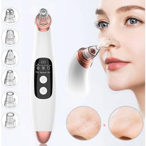 Blackhead Remover Vacuum Aspirateur Point Face Skin Care Tools Nose Acne Black Dot Pimple Removal Machine Deep Pore Cleaner