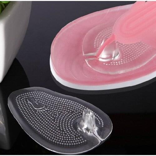 1Pair Gel Forefoot Silicone Shoe Pad Insoles Womens High Heel Cushion Protect