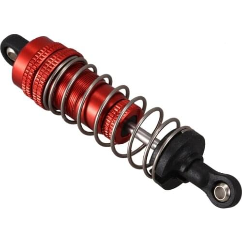 1Pcs Metal Shock Absorber Damper Replacement Accessory for WLtoys 144001 1/14 4WD RC Drift Racing Car Parts,Red