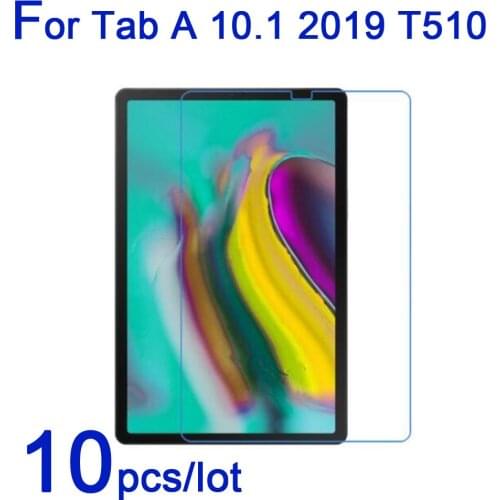 10pcs/lot Screen Protectors for Samsung Galaxy Tab A 10.1 2016 2019 P580 T580 T510 Clear/Matte/Nano tablet Protective Film+cloth