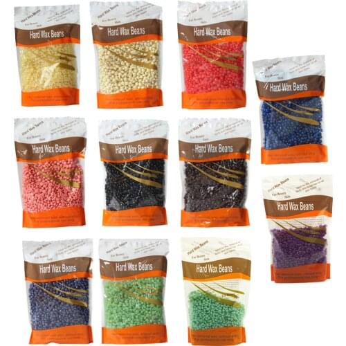 100g Hot Film Hard Wax Pellet Wax beans No Strip Depilatory Waxing Bikini Face Hair Removal Bean For Women Men