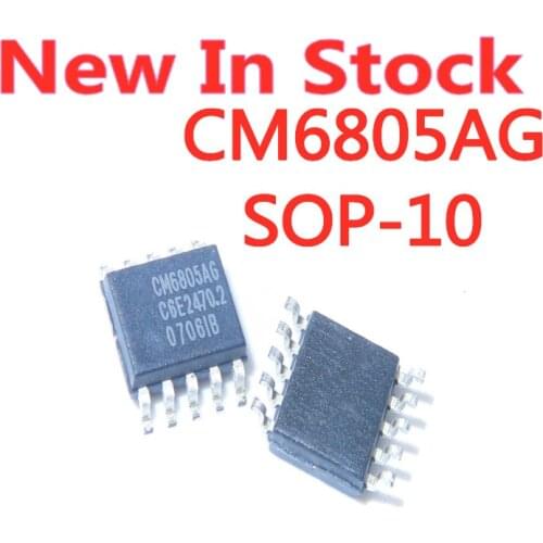 2PCS/LOT M6805 CM6805AG SOP-10 SMD power IC chip In Stock NEW original IC