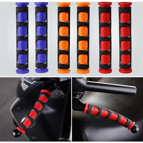 2Pcs/pair Environmental rubber Motorcycle Handgrip Guard Motorbike Brake Clutch Lever Cover Handlebar Grips