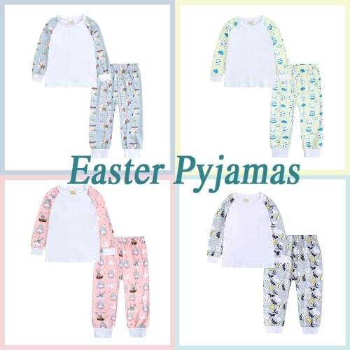 2021 Christmas Pyjamas Family Matching Long Sleeve Top+Pants Sets Cotton Deer Outfits Clothes Merry Christmas Tree Printed Suits