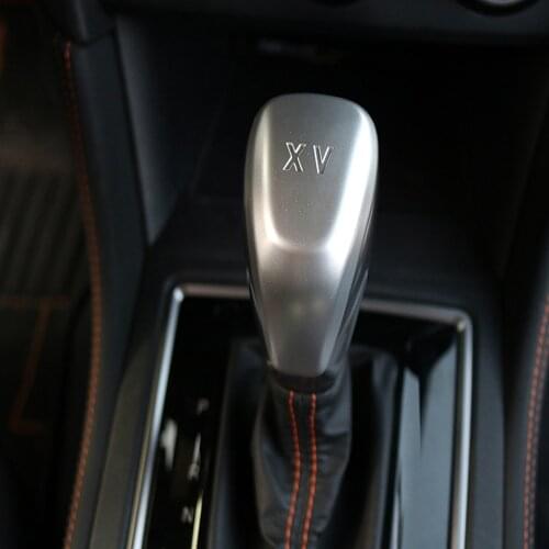 Car ABS Gear Shift Knob Sequins Cover Case Sticker Fit for Subaru Xv 2018 2019 2020 CarStyling Accessories