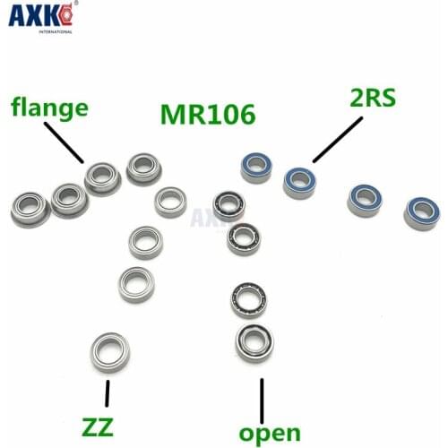 Axk Factory Direct Sale Mr106-2rs L-1060dd Wa676 6*10*3 Mm High-quality Goods Model Bearing Helicopter Model Car Available