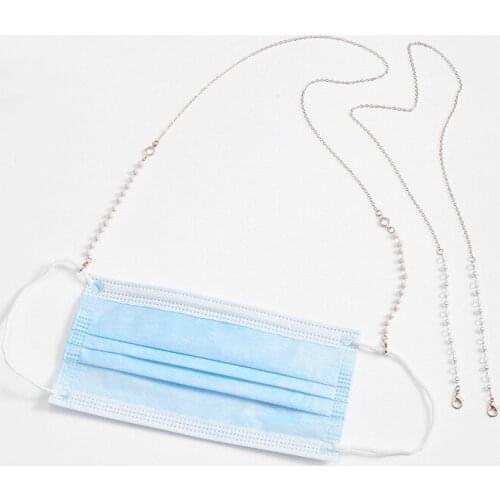 Sunglasses Masking Chains For Women Multiple Acrylic Pearl Crystal Eyeglasses Chains 2021 New Fashion Jewelry Wholesale