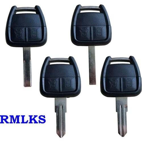 Remote Key Case Shell Fob 2 Button For Chevrolet For Opel Key Shell Fob With Battery Holder YM-28 HU100 HU46 HU43 Blade
