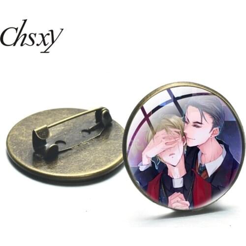 CHSXY Balance UNLIMITED Kato Kanbe Daisuke Pin Characters Small Decoration Art Photo Brooch Cute Fashion Decorative Brooch Pin