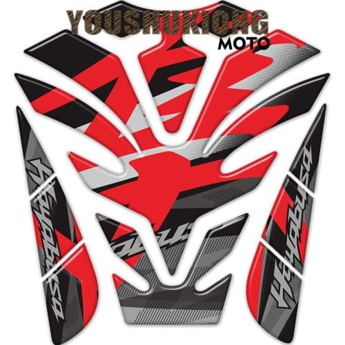 For Hayabusa GSX1300R GSX-R 1300 3D Motorcycle Tank Pad Protector Sticker Motocross Racing Tankpad Case