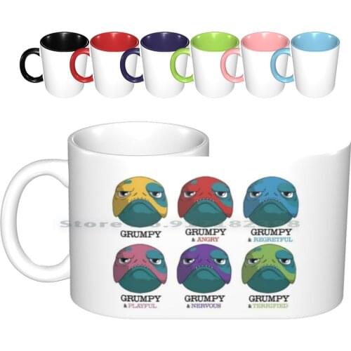 Bait-The Dragon Prince Ceramic Mugs Coffee Cups Milk Tea Mug Bait The Dragon Prince Netflix Dragon Magic Animal Netflix Fantasy