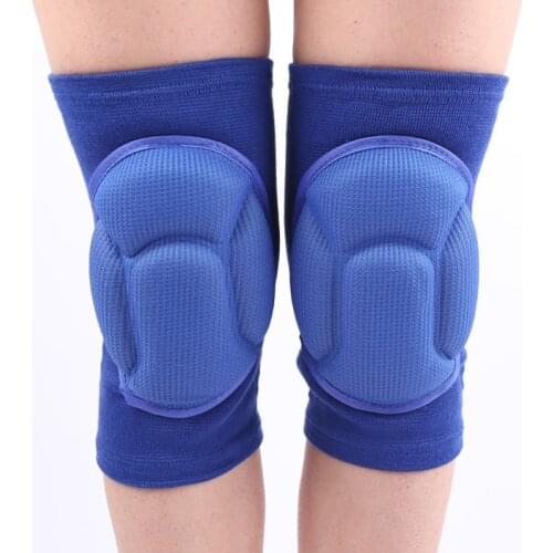 Hot One Pair Knee Pads Labor Protection Anti-collision Sports Skating Dance Buffer Light Breathable Soft Non-slip Knee Pad