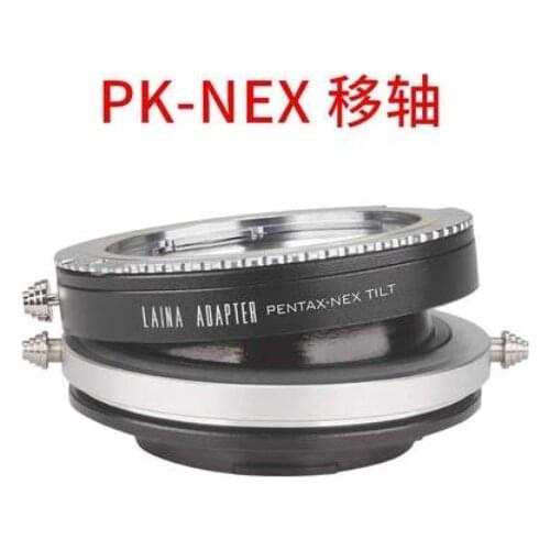 Tilt lens adapter for pentax pk lens to sony E mount NEX-5/6/7 A7r a7r2 a7r3 a7r4 a9 A7s A6300 EA50 FS700 camera