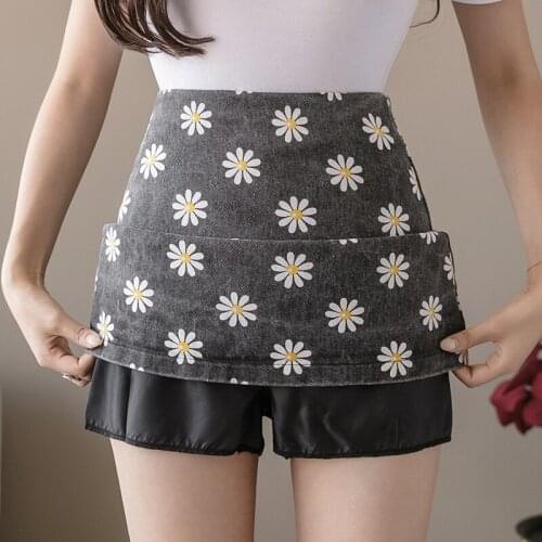 Peikong Denim Skirts For Women