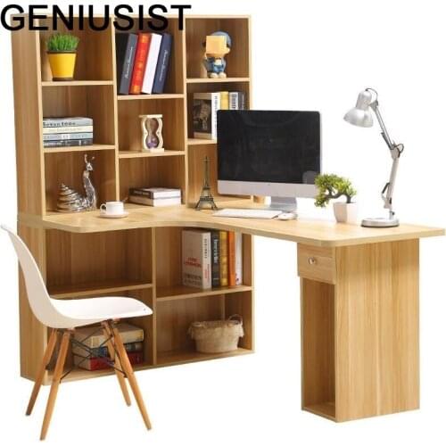 Tray Pliante Small Office Furniture Escritorio Tafelkleed Scrivania Bed Desk Computer Mesa Laptop Stand Table With Bookcase
