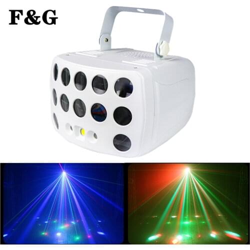 ALIEN Remote Control DMX RGBW LED Laser Strobe Disco DJ Beam Spot Stage Lighting Effect Party Dance Club Wedding Butterfly Light