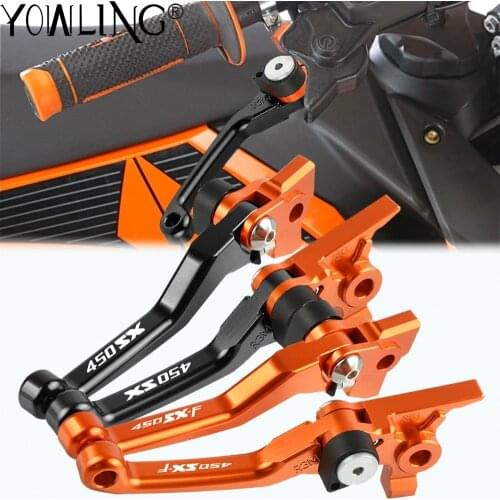 For 450SX 450SXF 450SXR 450 SX SXF SXR 2013 2014 2015 2016 2017 2018 Motorcycle CNC Dirt Bike Handle Folding Brake Clutch Levers