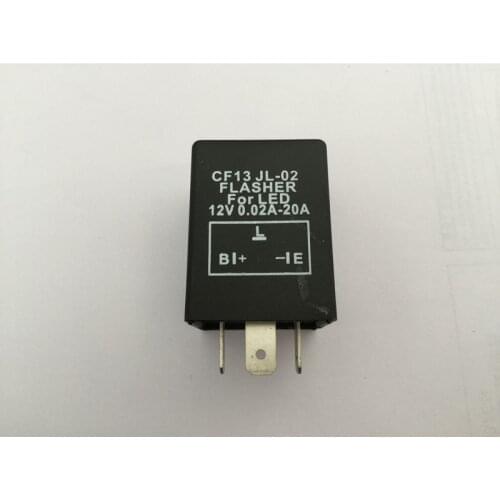 CF13 JL-02 3-Pin 12V 0.02A-20A Cheapest Electronic LED Turn Signals Relay Fix Flasher Blinker