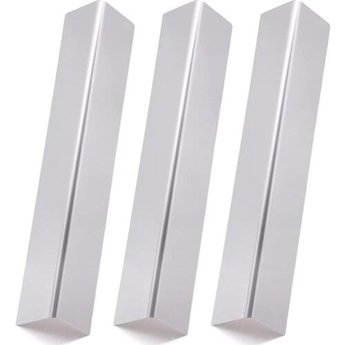 Flavorizer Bars Compatible for Weber 7635 with Front Control Knobs, 3-Pack Heat Plates Flavor Bar Replacement
