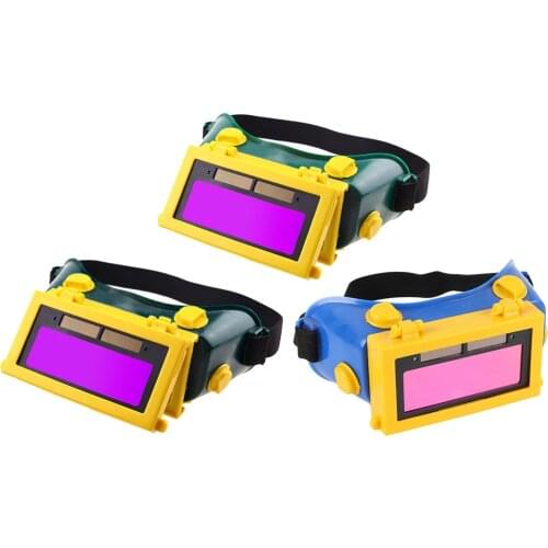 Solar Powered Auto Darkening Welding Glass,Welding Helmet,Eyes Goggle,Workplace Weld Protective Gear,Welding Glasses
