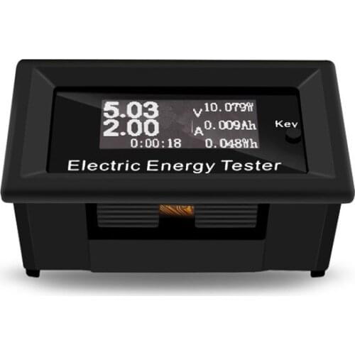 Charger Power Supply Battery Capacity Tester Mini LCD 150V 20A Electric Energy Tester DC Voltmeter Ammeter Current Voltage Meter