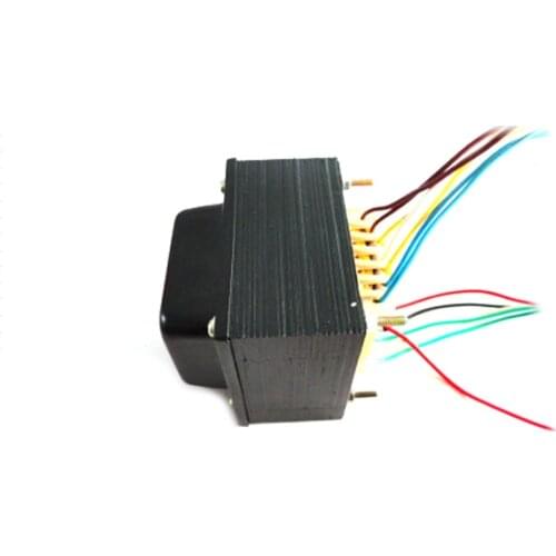 130W tube amplifier power transformer, EI96*45, suitable for 6P6P 6P3P. Output voltage: 260V-0-260V 170mA