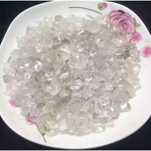 200g AAA+ Wholesale Natural Clear Quartz Tumbled Stone Chakra Healing Reiki