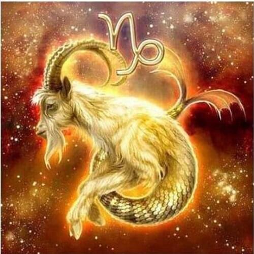 New 5D DIY Diamond Painting Full Square/Round Diamond Mosaic12 zodiac signs Christmas Embroidery home decoration constellation