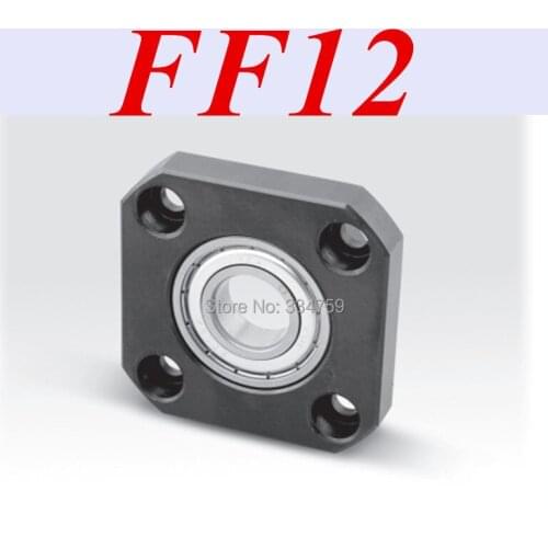 Free Shipping FF12 Support for Ball Screw SFU1605 FF12 Floated Side Only for XYZ CNC parts