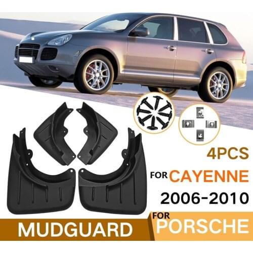 Car Mudflap For Porsche Cayenne 2006-2021 Fender Mud Guard Splash Flaps Mudguard Accessories