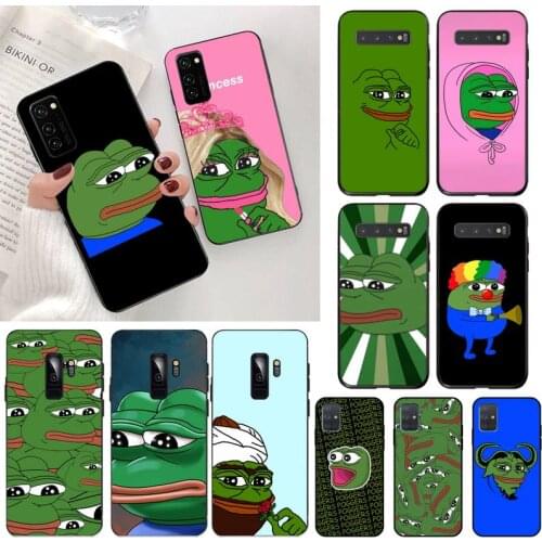 The Frogs Pepes Phone Case for Samsung Galaxy S20 FE plus Ultra S6 S7 edge S8 S9 plus S10 5G lite 2020