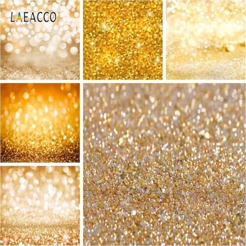 Laeacco Light Bokeh Glitters Photophone Halo Sequins Sparkling Photography Backgrounds Photo Backdrops Photozone for Baby Child