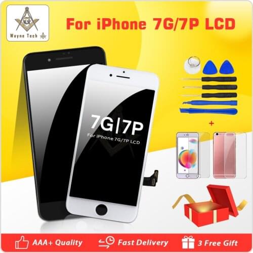 Perfect 3D Touch Grade AAA+ Pantall For iPhone 7 LCD 4.7 inch Screen Diaplay LCD Touch Pantalla High Color Gamut For iPhone 7P