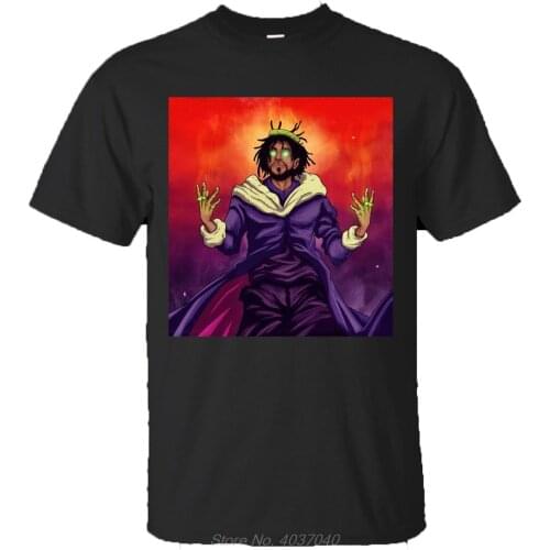 J. Cole Kod Concert With Young Thug Tour Mens Black T-Shirt Summer Cotton Short Sleeve Tshirt New Fashion Cool Casual Tees
