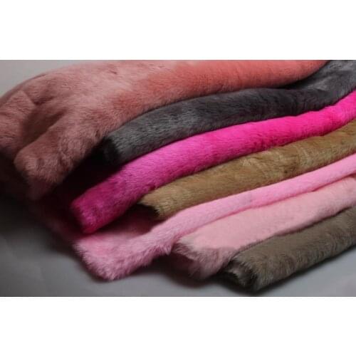 Quality small piece imitation rabbit fur, Pile 2cm Faux Fur Fabric fur,DIY shoes hats material,25cm*50cm/pcs