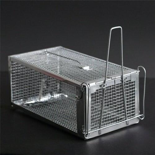 Metal Reusable Mouse Trap Rat Cage Rodent Killer Mice Catcher Pest Control Home Supplies Critter Catcher for Indoor and Outdoor