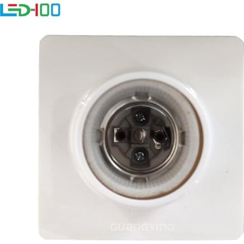 Good quality Screw Lamp Base E27 Lamp holder Light Bulb Socket Holder Adapter