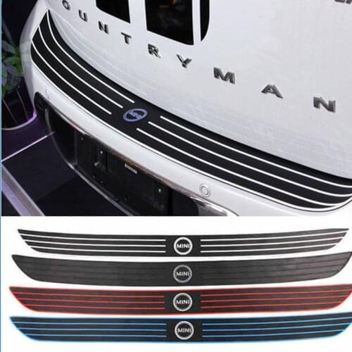 Mini Countryman R60 Rubber Car Rear Bumper Protection Sticker