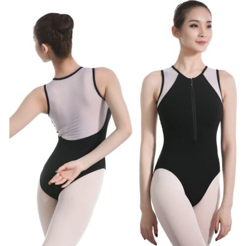 Mesh Ballet Leotard Classical Dance Costume Ballerina Clothes Gymnastics Bodysuit Lyrical Dance Jumpsuit European ClothingJL2473