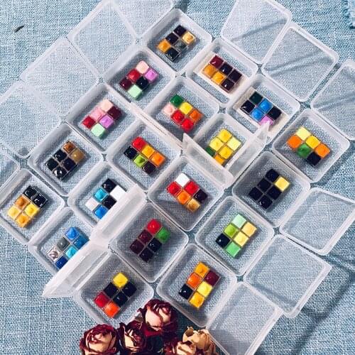 Sub-packed Watercolor Paint Color 6 Colors Watercolor Color Test Dispensing Plate 0.5ml Per Color