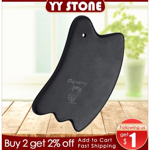 Tontin Bian Stone Needle Square Knife shape Face-lift Back detox Dredge meridians Neck lymph Tool gouache scraper for face