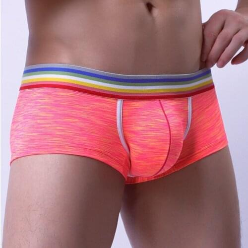 10PCS-WHOLESALE-Fashion sexy mens underwear wide waist belt low waist male boxers